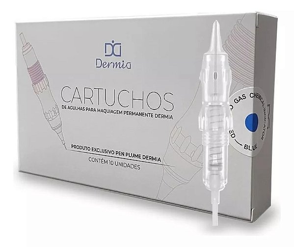 Cartuchos De Agulhas Dermia Para Micro C/ 10un 1r 0,25mm