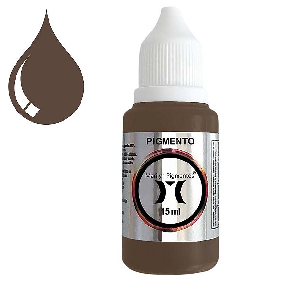 Pigmento Marilyn híbrido Castanho Escuro Umber 15ml