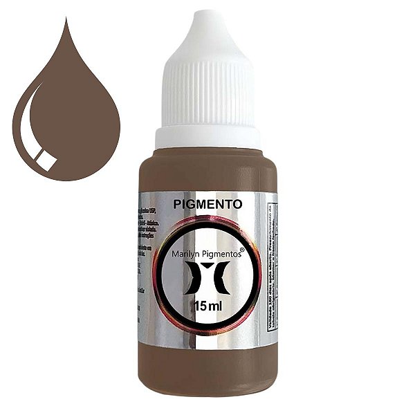 Pigmento Marilyn híbrido Pigmento Raisin castanho médio 15ml