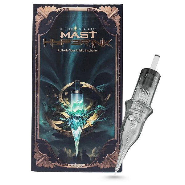 Cartuchos Agulhas Mast Hyperink Micro Tattoo 1rl 0,30 20un
