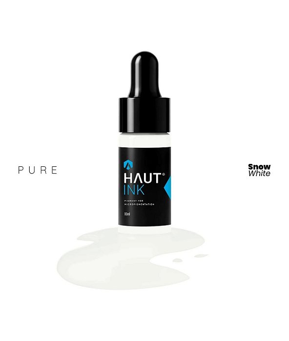Pigmento Haut Ink 10ml Micropigmentação Snow White