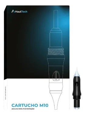 Cartucho Haut Para micro 10 agulhas M10 Rosca 1RL 0,30mm PL 2