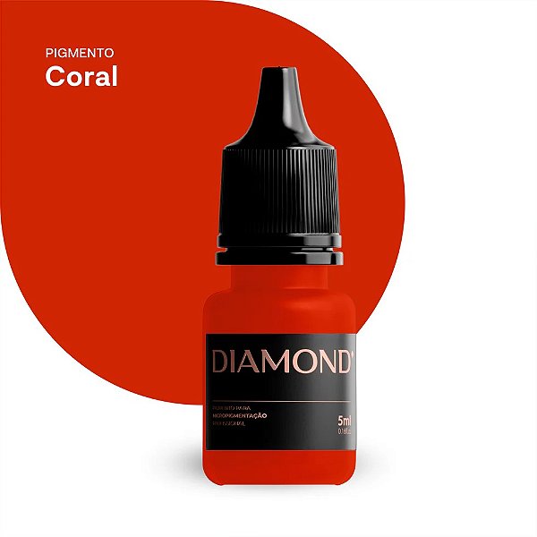 Pigmento Diamond Coral 5ml