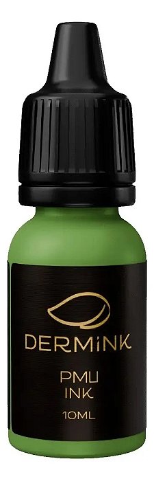 Pigmento Verde Intenso para Micropigmentação Dermink Green Chilli 10ml