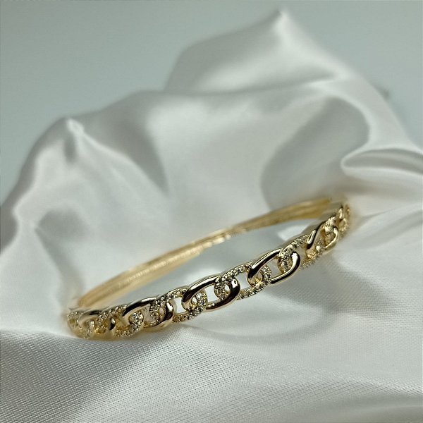 Bracelete em elos