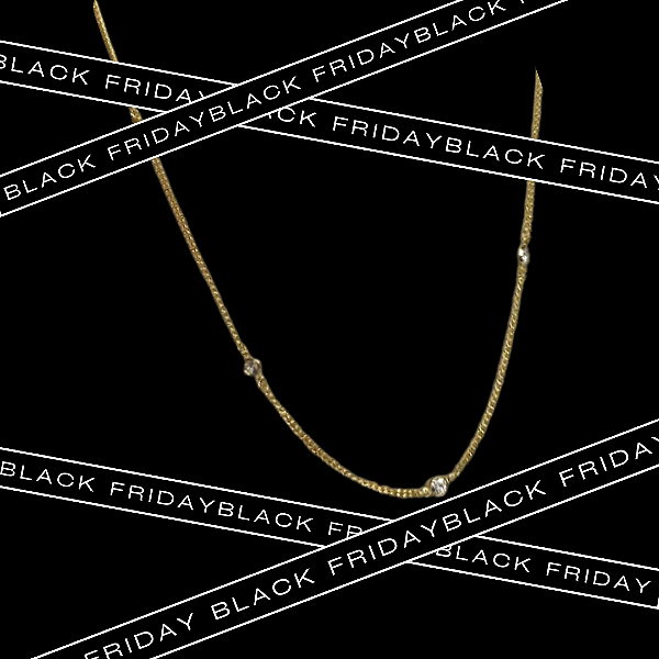 Colar longo zircônia