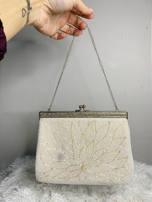 antique beaded bolsas