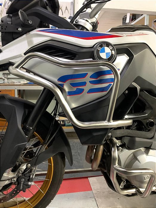 PROTETOR MOTOR + CARENAGEM INOX BMW F750GS