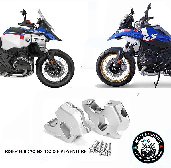 RISER GUIDÃO BMW R1300 GS E ADVENTURE