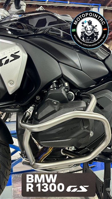 PROTETOR DE MOTOR TOURING INOXIDAVEL PARA BMW R1300 GS GS1300 MOTOPOINTRC