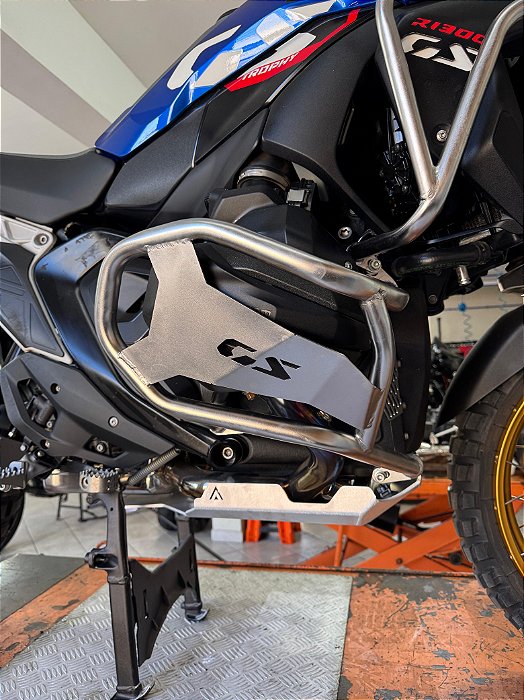 PROTETOR MOTOR BMW R1300 GS COM CAPA AÇO INOXIDAVEL