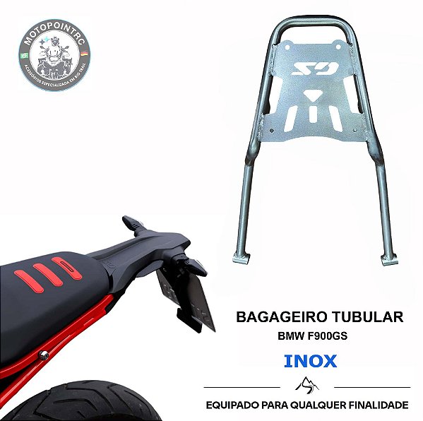 BAGAGEIRO TUBULAR EM INOX PARA BMW F900GS PRO