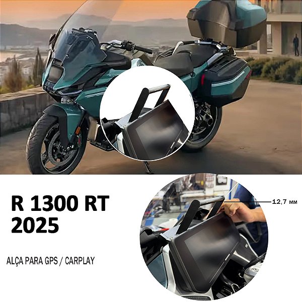 ALÇA GPS OU CARPLAY BMW R1300 RT