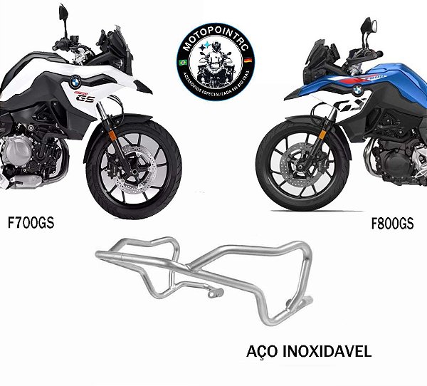 PROTETOR CARENAGEM BMW F750gs / F800gs PREMIUM INOX