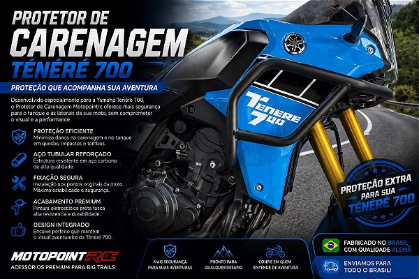 PROTETOR DE CARENAGEM YAMANHA 700 TENERE