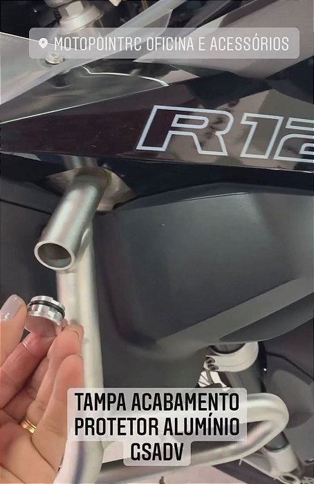 TAMPA PROTETORA PAR TANQUE / CARENAGEM BMW R1200GSA  LC