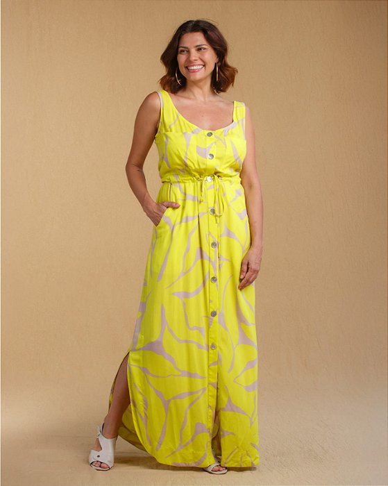 VESTIDO LONGO OSLO ESTAMPADO