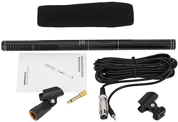 Microfone De Mic Condensador Super Uni-direcional