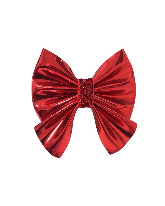 Laço Pet - VERMELHO LONITA HOLOGRÁFICA