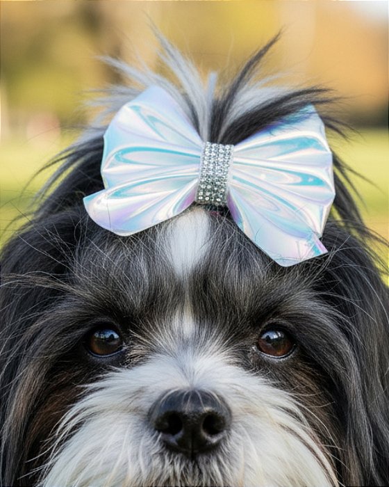 FURTACOR LONITA HOLOGRÁFICA - Laço Pet