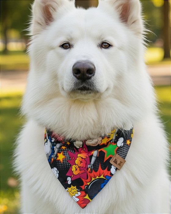 Bandana para Cachorro 100% algodão - COLEÇÃO BOOM