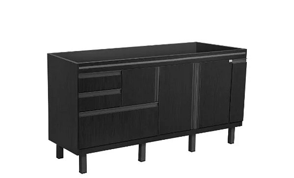 Gabinete Madeira Nero 35542 1.74MT