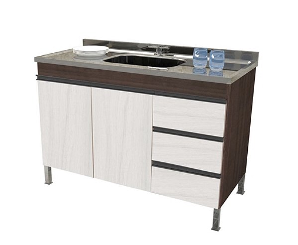 Gabinete Madeira Castanho/Legno 003145 0.94MT