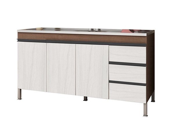 Gabinete Madeira Castanho/Legno 00341415 1.74MT