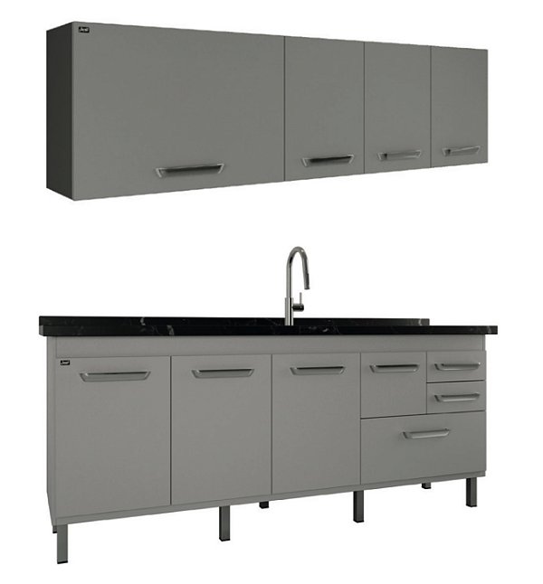 Kit Gabinete 44544 + Aereo Cobalto 1.74MT