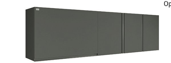 Aéreo Madeira Ruomalg Cinza Opera 1.94MT