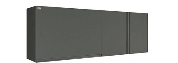 Aéreo Madeira Ruomalg Cinza Opera 1.44MT