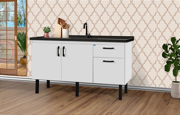 Gabinete Madeira Branco 47121 1.14MT