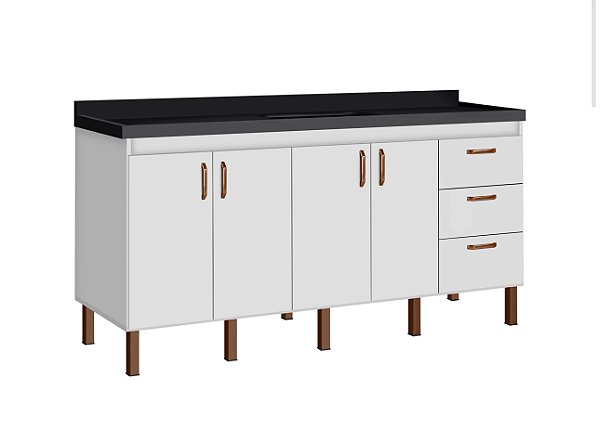 Gabinete Madeira Branco 47241 1.74MT