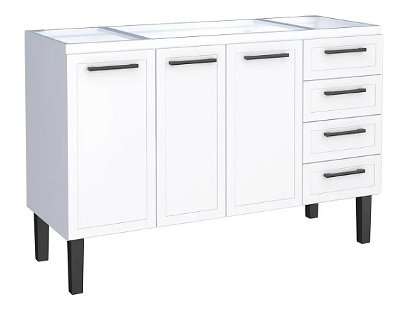 Gabinete aço Branco 0272121 1.34MT