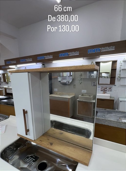 Espelheira mostruário última peça