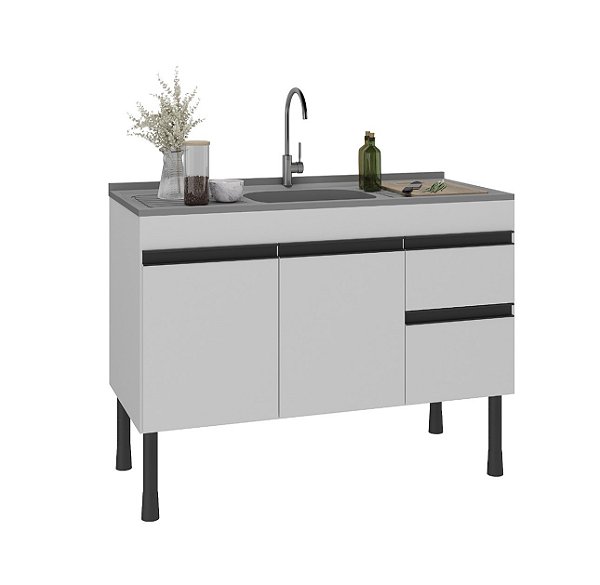 Gabinete Madeira Branco 49011 0.94MT