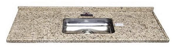 Pia granito Ornamental Cuba rasa/Acabamento simples 1.80MT 0904