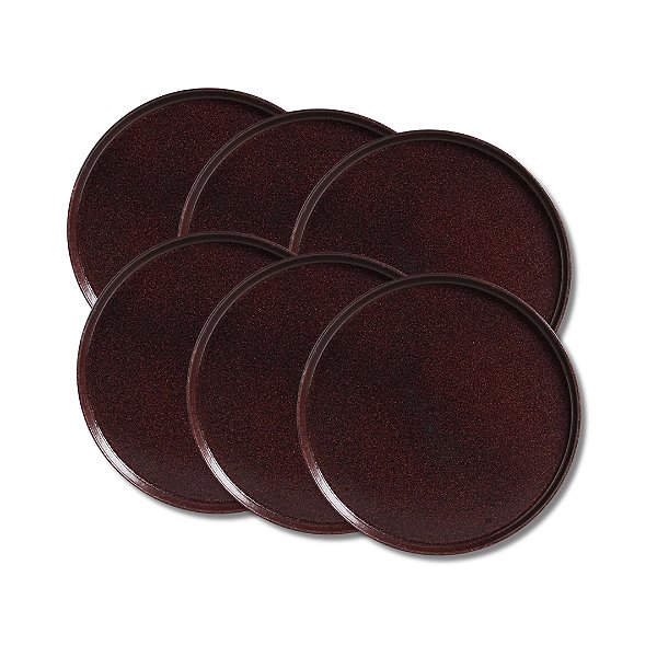 Jogo 6 Pratos Rasos 27cm Terra Essencial - Porto Brasil