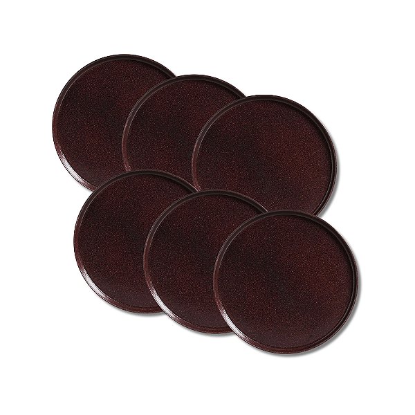 Jogo 6 Pratos de Sobremesa 21,5cm Terra Essencial - Porto Brasil