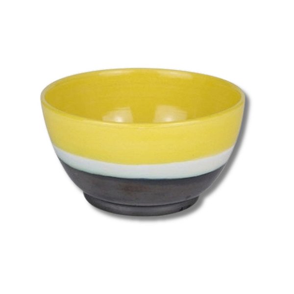 Tigela 400ml Santorini Amarelo Feito À Mão La Casa Brasil