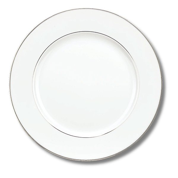 Prato Raso 27cm Majesty Silver - L'Hermitage