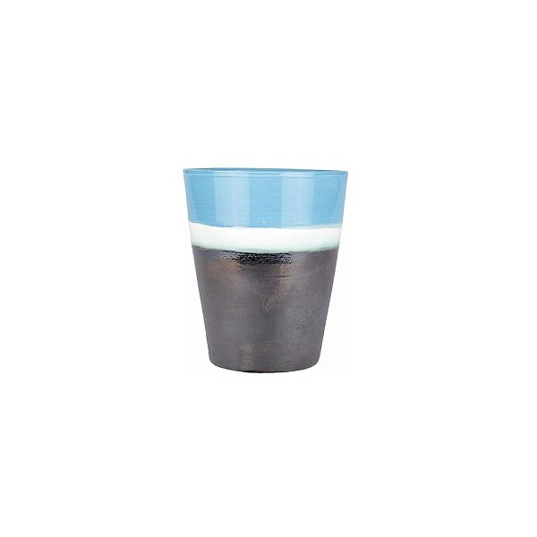 Caneca Santorini 240ml - Feito À Mão - La Casa Brasil