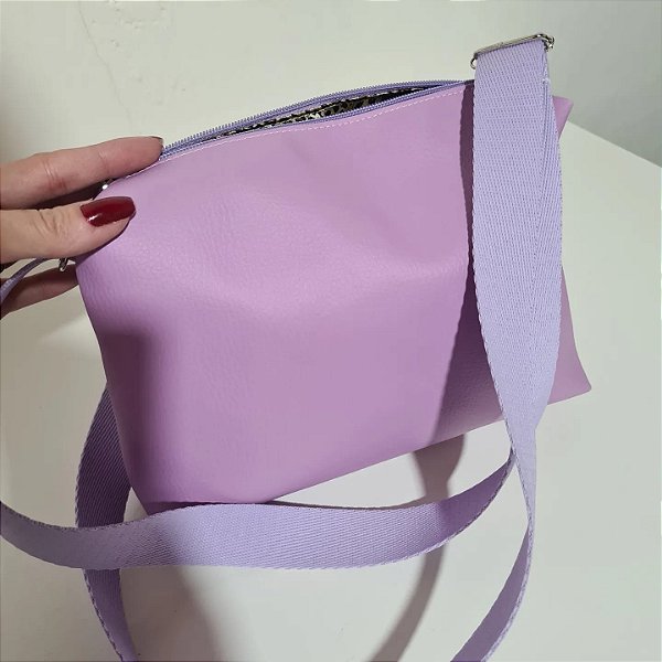 Bolsa Alana cor lilás