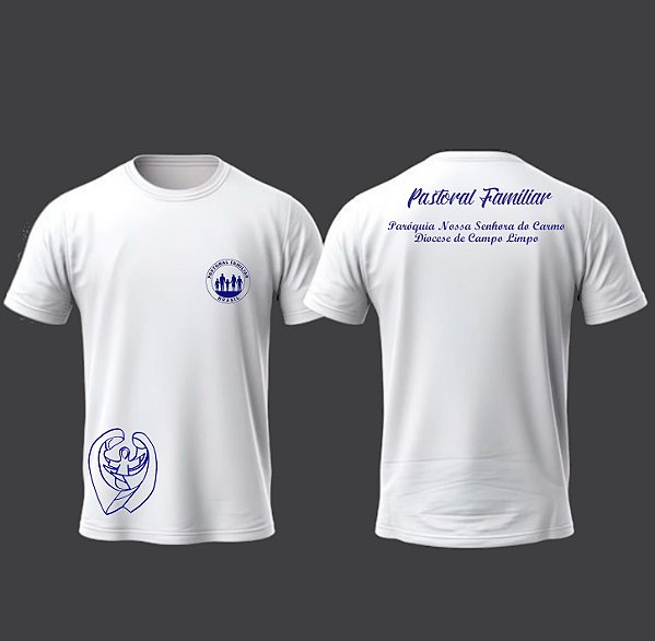 Camiseta Pastoral Familiar Paróquia NSC