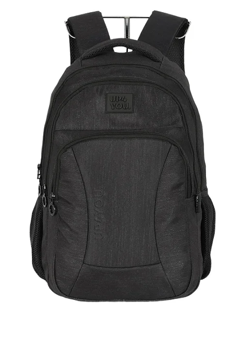 Mochila de Costas Juvenil Laptop Gliter Preto Mj49041Up - Luxcel
