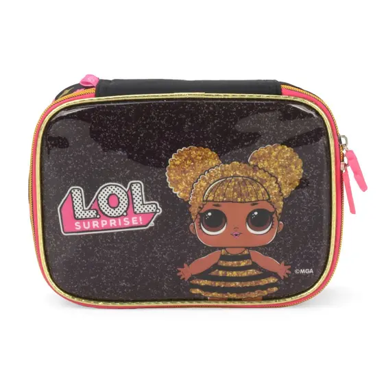 Estojo Escolar Box LOL Surprise Preto Luxcel