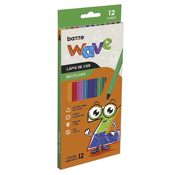 Lapis de Cor Bazze Wave Sext Rec