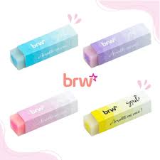 Borracha transparente estampada cor sort un