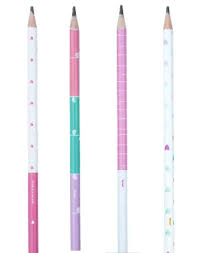 Lapis Hb Estampado s2 Resina Plastica Redondo com borracha BRW Un