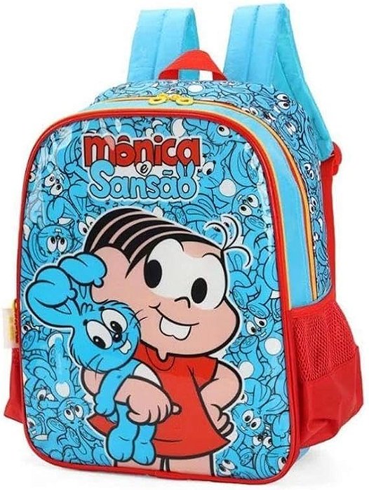 Mochila Costas da Monica Azul